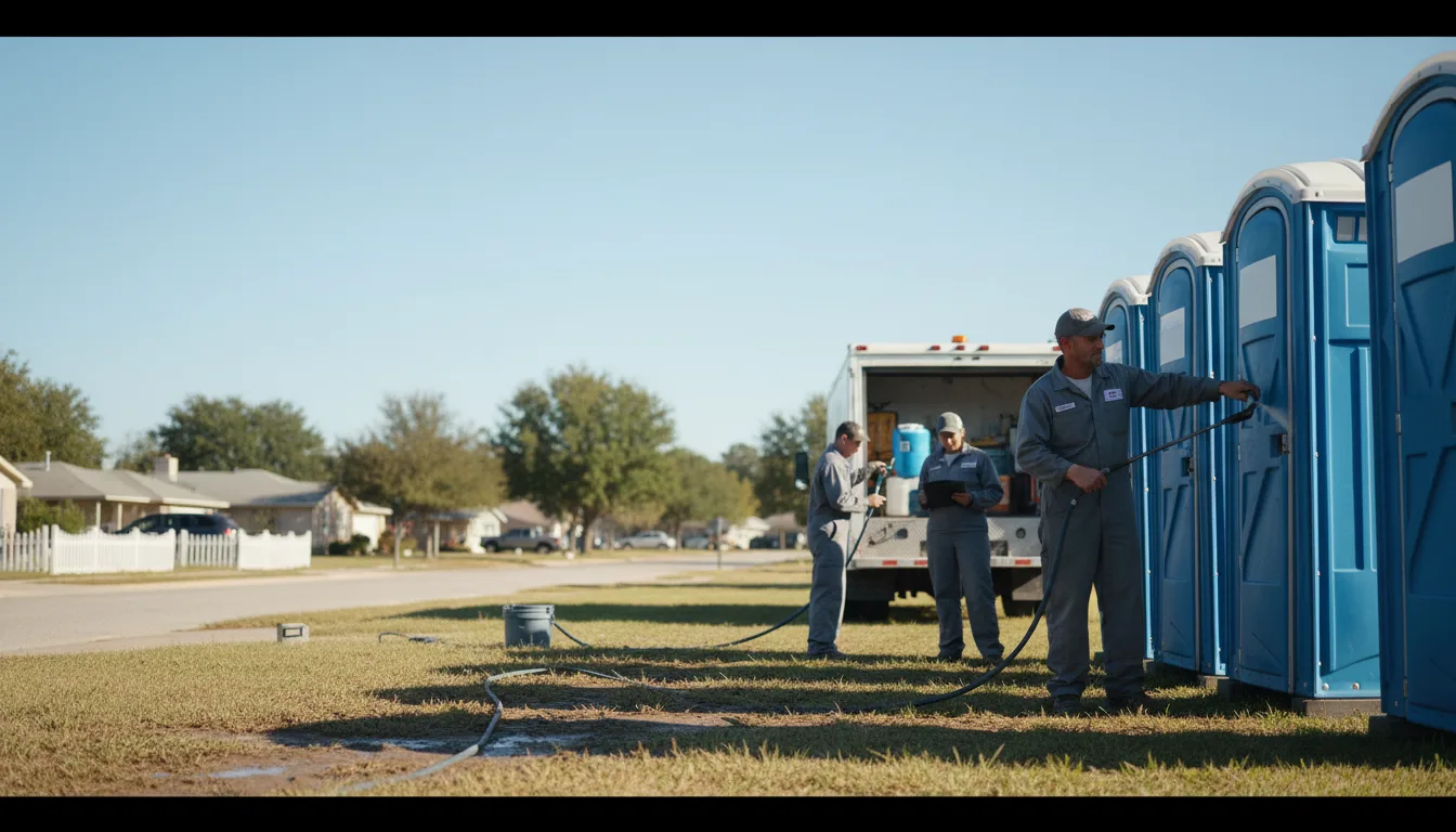 Long-Term Portable Toilet Rental in Parmele, NC near me